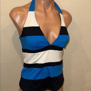 NWT Jag Halter Tankini top size Small